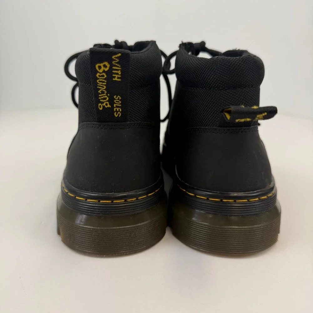 Dr. Martens Bonny Black Nylon Utility Boots Mens 10 Chukka AW004